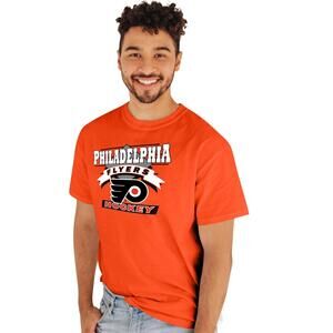 Blue 84 Nhl Unisex-Adult Nhl  T-Shirt Retro 90S Hockey Team Color